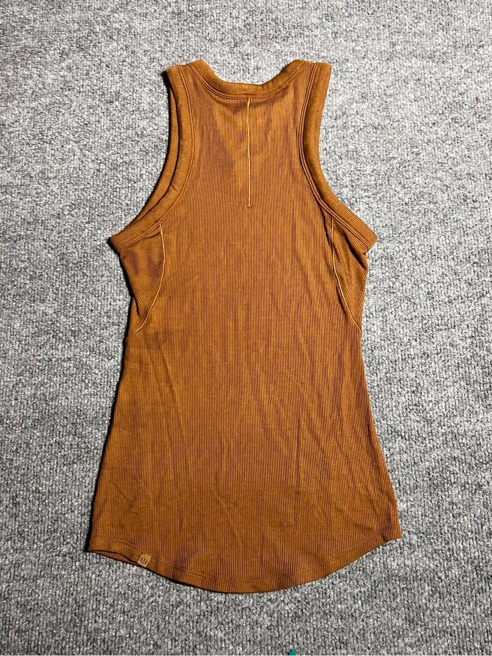 Lululemon Hold Tight Tank Top Size 0 23x11 Orange